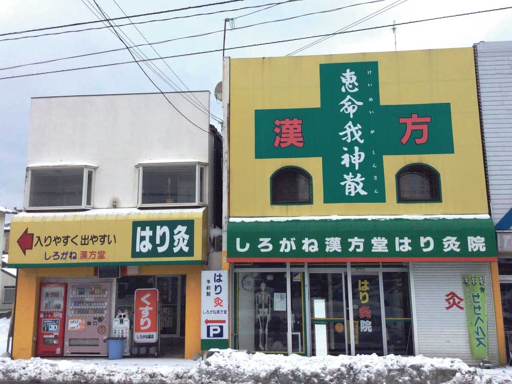 しろがね漢方堂外観